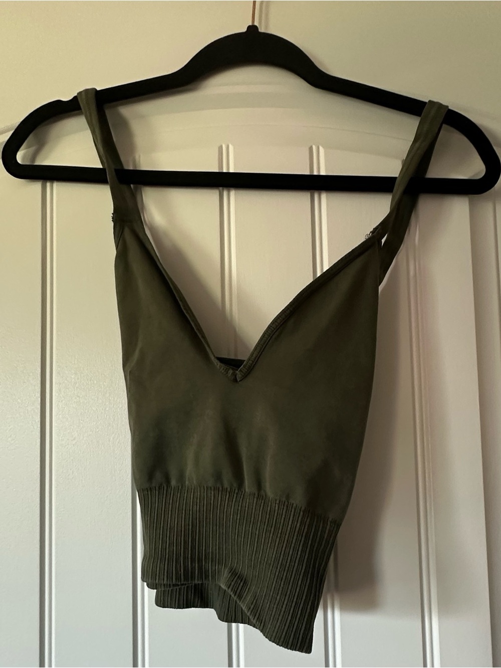 FP Movement by Free People Olive Crossback Sports Bra